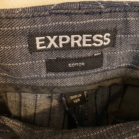 Express Editor Womens Dress Slacks Size 12R - Picture 2 of 3